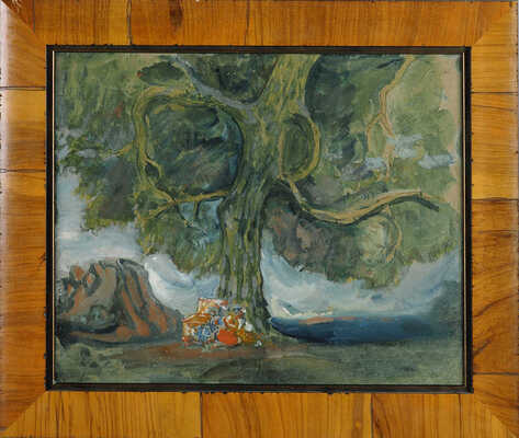 Ларионов Михаил Федорович. Иллюстрация к арабским сказкам